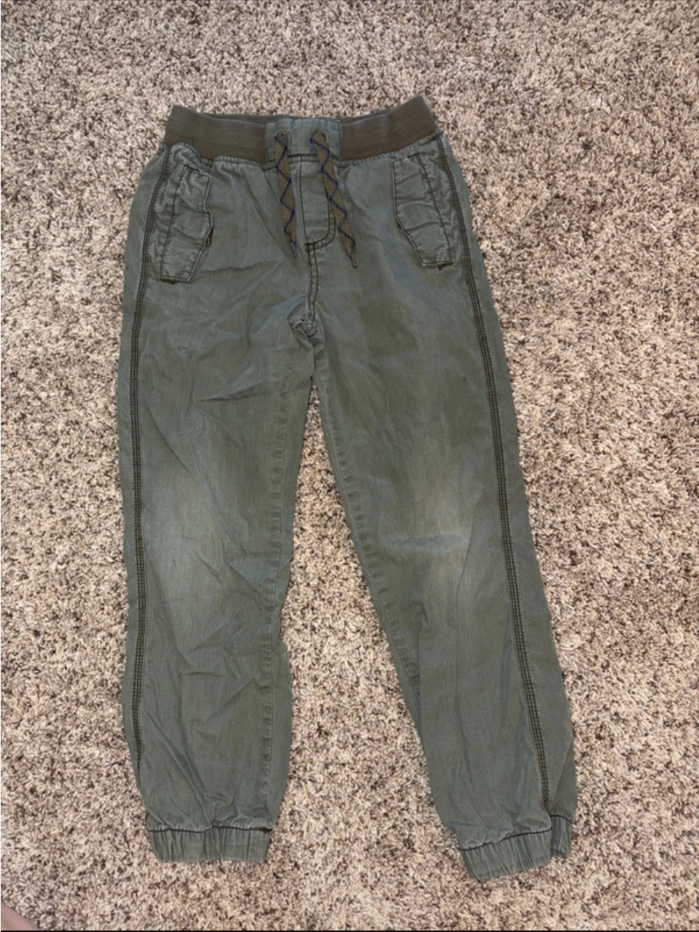 Carter's Olive Green Pull-On Kids' Jogger Pants